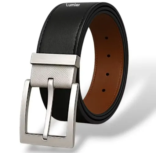 Cinto masculino 2 em 1 <br>120 CM ou 150 CM 