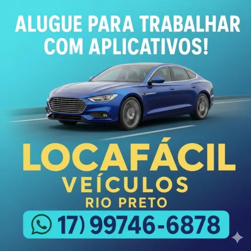 LOCAÇÃO DE VEÍCULO PARA APLICATIVOS 
