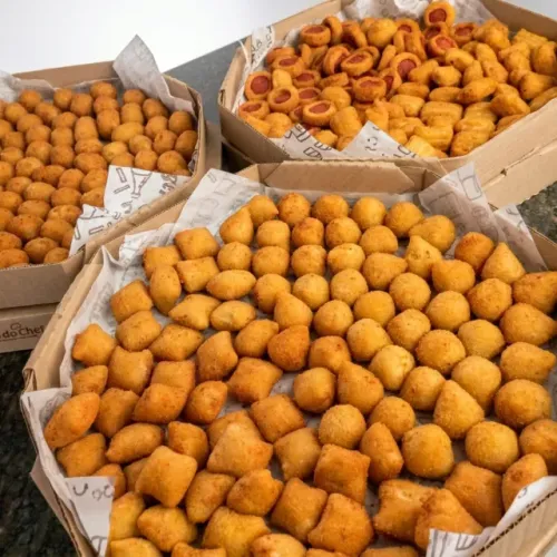 Cento de Salgado para Festa