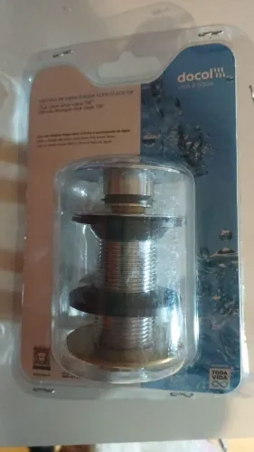 Válvula para pia de banheiro