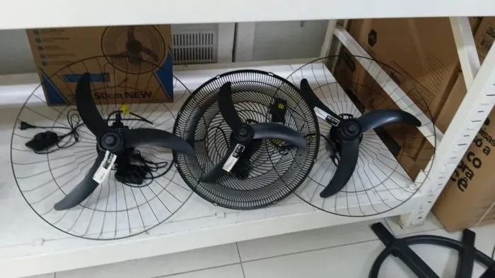 Ventilador de Parede Oscilante Ventisol Premium 60Cm com 3 Pás