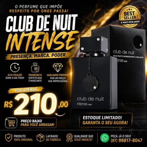 Club de nuit intense masculino