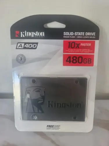Ssd 480gb kingston original novo lacrado so 439 reais temos memoria ddr3 ddr4 novas