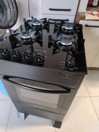 Fogão atlas Semi novo Cooktop.