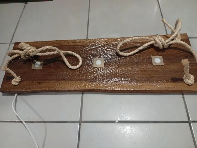 Luminária pendente rustica