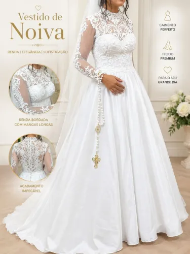 VESTIDO DE NOIVA USADO