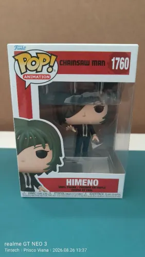 Funko Pop Himeno #1760 Chainsaw Man Original Novo Lacrado