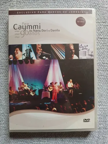 DVD Para Caymmi 90 Anos - De Nana, Dori e Danilo - Lacrado !!!!