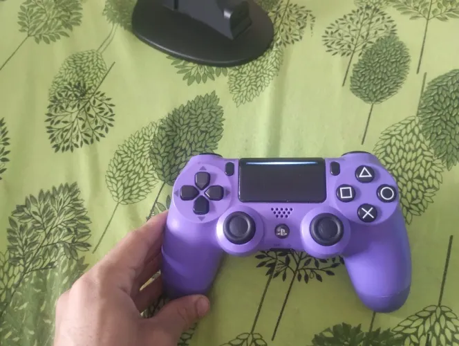 CONTROLE ROXO PS4
