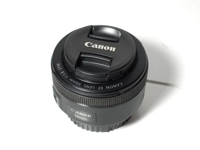 Lente Canon 50mm F/ 1.8 Stm Para Canon Ef