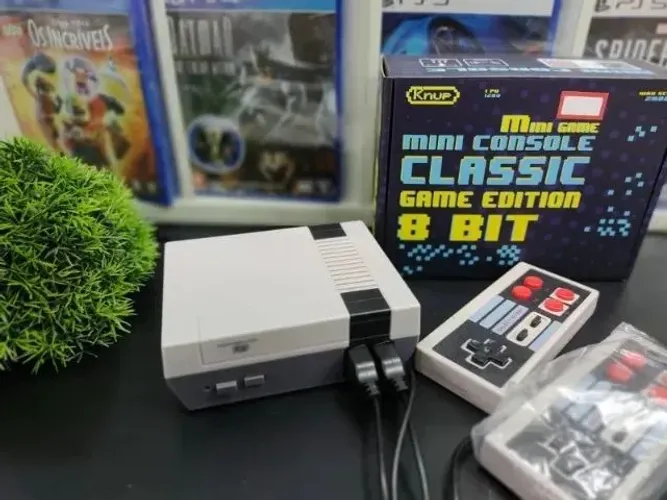 Video Game Retrô 8 Bits 800 Jogos Classicos + 2 Controles