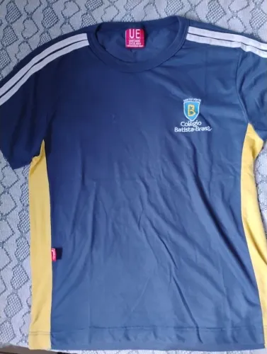Camisa de uniforme Colégio Batista Brasil