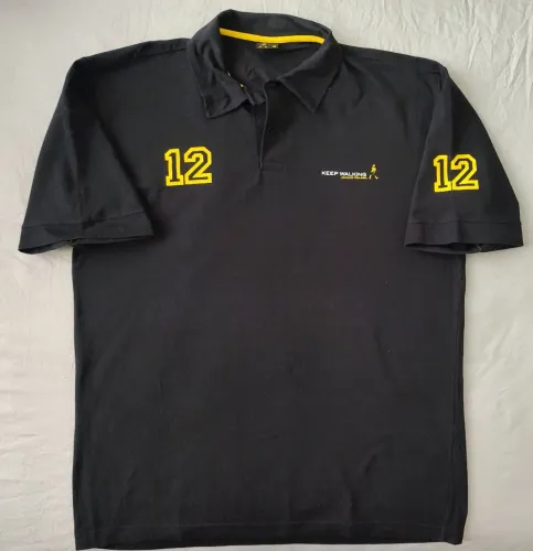 Camisa polo Johnny Walker preta G nunca usada