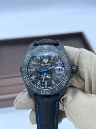 RELOGIO TAG HEUER AQUARACER CALIBRE 5 AUTOMATICO - AZUL - ETA S/c
