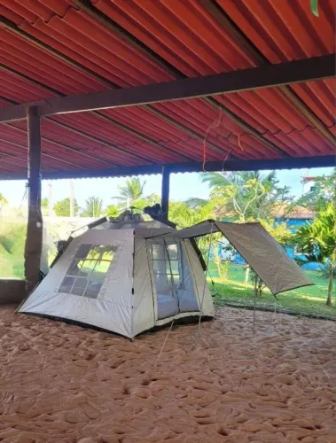Barraca De Camping Automática 3/4 Pessoas <br><br>R$ 450<br>? Itamaracá