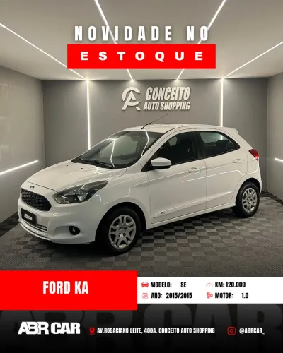 Ford KA 1.0 Se/se Plus Tivct Flex 5P 2015