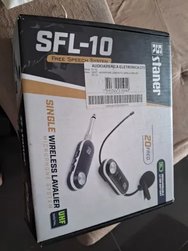 Microfone de Lapela Staner