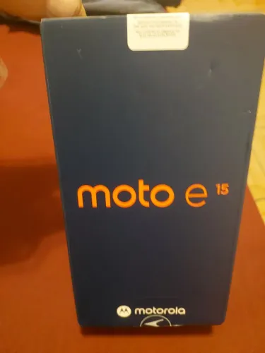 Moto e 15 lacrado