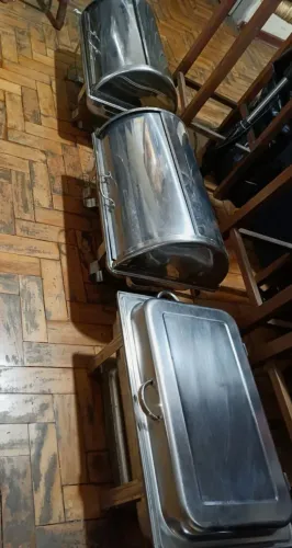 Vendo richoud de inox com cuba