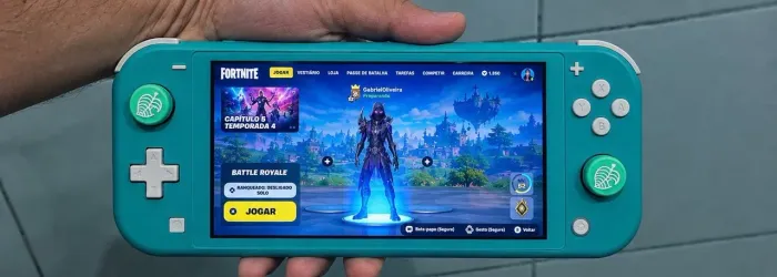 Nintendo Switch lite PRA SAIR LOGO