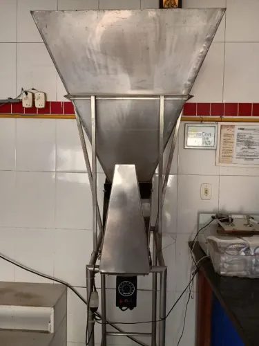 Funil aço inox