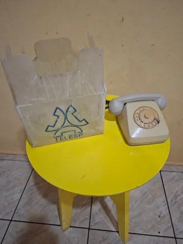 Telefone antigo telesp c/ caixa