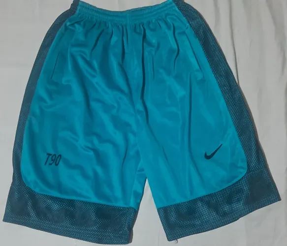 Short Esportivo Nike Cor Azul-Ciano 