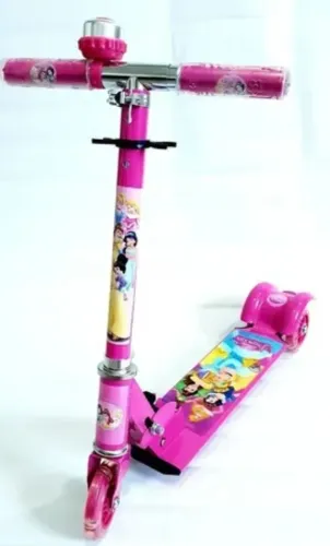 Patinete infantil de ferro das Princesas Disney