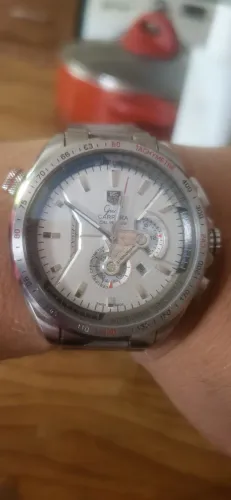 Relógio TAG Heuer cronógrafo 1° linha Premium