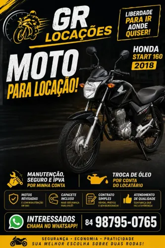 Aluga-se moto