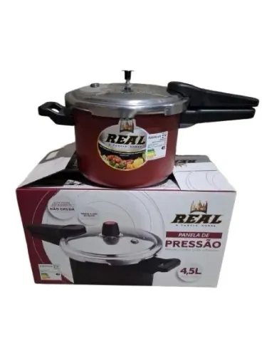 Panela de pressão antiaderente NOVAS 4,5L