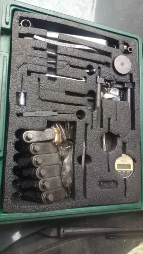 Mala de ferramentas para motores 3114,3116,3126 Caterpillar 