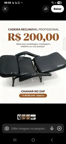 Cadeira do papai