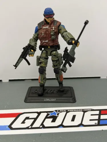Gi Joe 25th Sgt Slaughters Marauders Low Light - 2011 - Comandos em ação