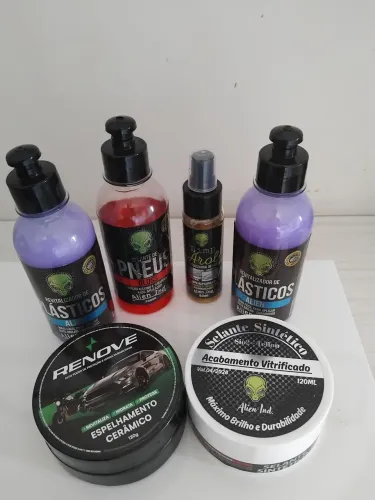 Kit de Limpeza Automotiva