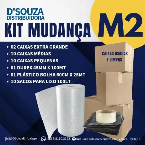 Kit Mudança - receba em casa
