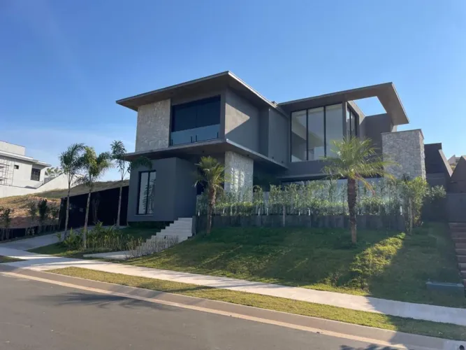 Sobrado à venda em Indaiatuba, Parque Villa dos Pinheiros, com 4 suítes, com 455.83 m²