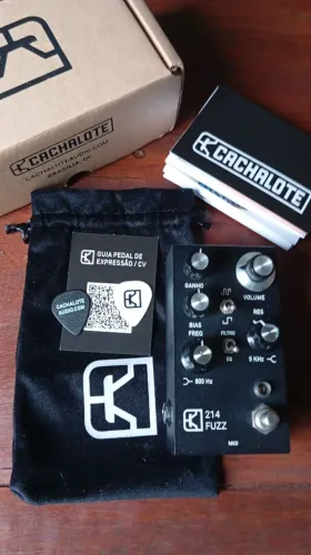 Pedal Cachalote Fuzz 214 MK II - deep trip marks amp collateral kingtone jhs pawn jam