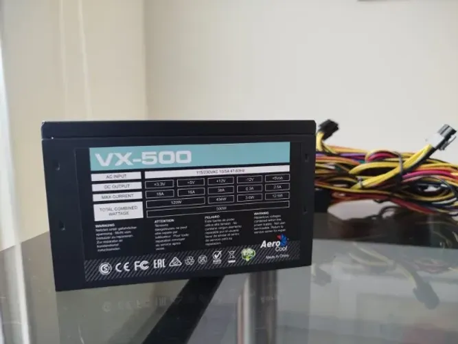 Fonte Aerocool VX-500 500W