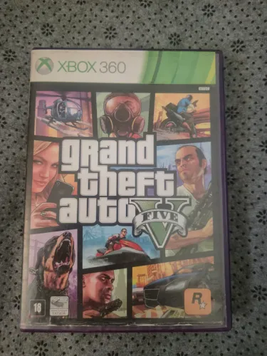 GTA 5 Xbox 360 Original Disco de Instalação