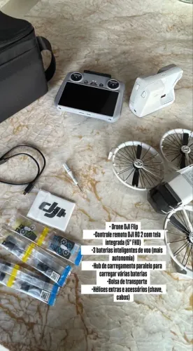 Drone DJI flip combo com tela / 3 baterias 