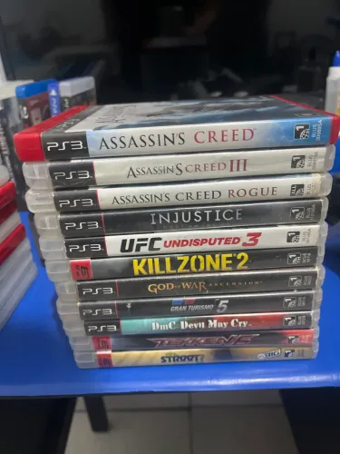 Lote de jogos - ps3