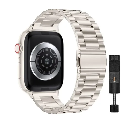 Pulseira larga Starlight Apple Watch 42mm