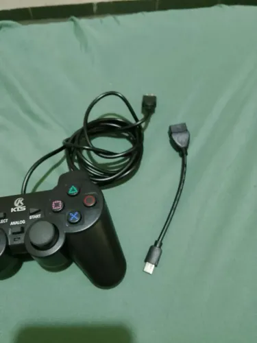 Controle USB + Cabo otg tipo c