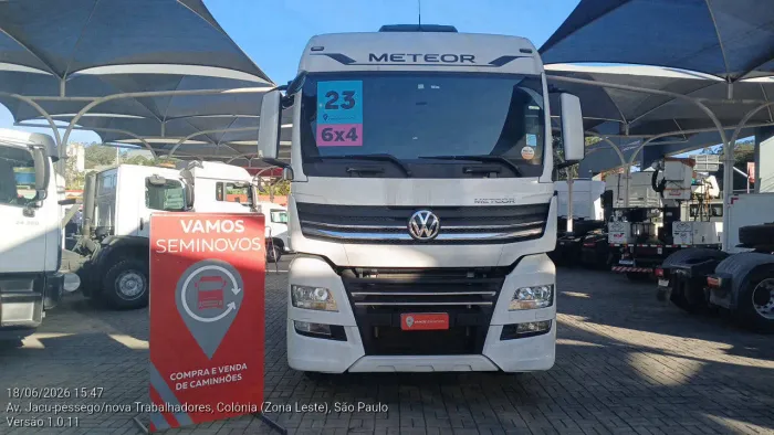Volkswagen 29.520 Meteor 29.520 6x4 2p (diesel)(E5) 2022/2023 Vamos Seminovos Jacu Pêssego