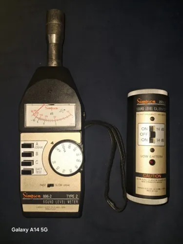Simpson 886-2 db Com Calibrador 890-2 