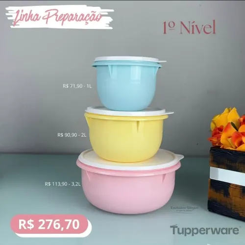 Kit tupperware em promoção.  Batedeiras . Queima de estoque