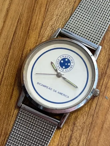 Relógio vintage time Cruzeiro edição comemorativa
