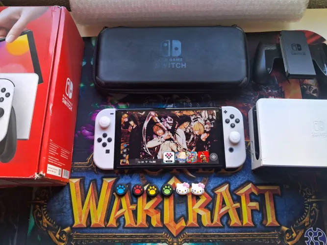 Nintendo switch oled DESBLOQUEADO! 256GB