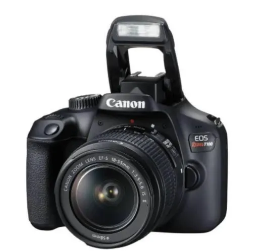 Câmera Cânon Rebel T100 profissional